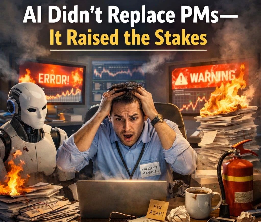 AI Didn’t Replace PMs. It Raised the Stakes