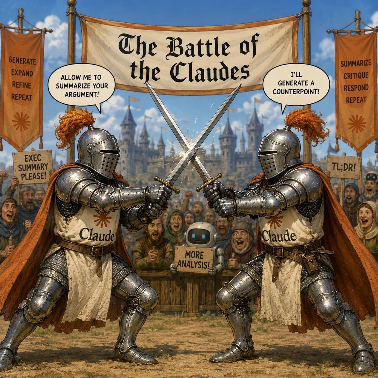 The Battle of the Claudes